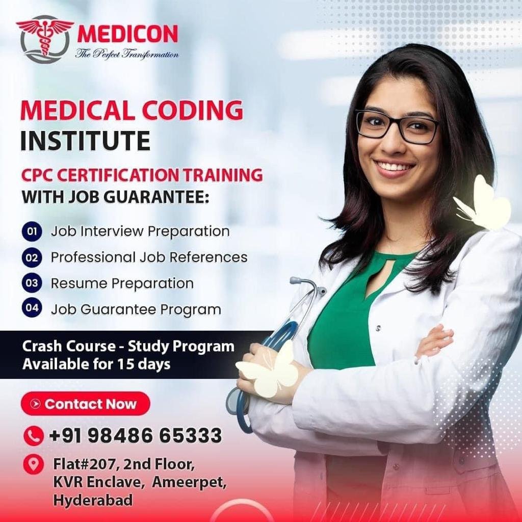 BEST MEDICAL CODING COURSES IN AMEERPET