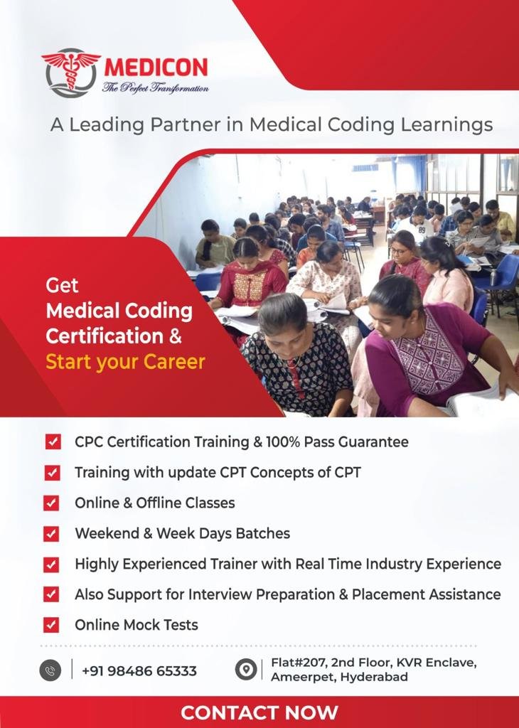 BEST CPC CERTIFICATION COURSES IN HYDERABAD